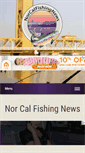 Mobile Screenshot of norcalfishingnews.com